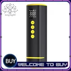 Portátil Para Bomba De Ar De Pneu De Carro Mini Compressor Com Fio Inflator Cabo De Alimentação Estendido Motocicleta Bi