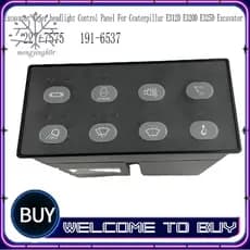 Painel De Controle 227-7575 Conjunto De Limpador De Farol De Escavadeira Para Gato Ccaterpilar E312D E320D E325D 191-653