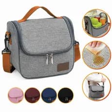 Bolsa Térmica Feminina Com Alça Bolsa Termica Para Marmita Pequena Para Comida Bebida Trabalho