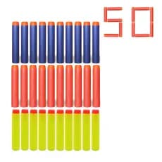 Dardos Nerf 50 Unidades Bala de Nerf Para Arminha De Brinquedo
