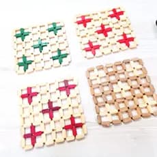 Suporte Para Panela Quente 4 Ou 6 Peças Descanso De Panelas Escolha a Cor