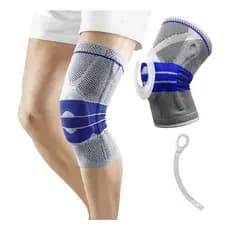 Joelheira Spandex  Silicone Flexível Gel Efeito Massageador