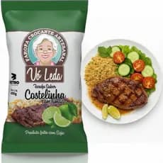 FAROFA COSTELINHA COM LIMÃO Vó Leda 400g Crocante Artesanal