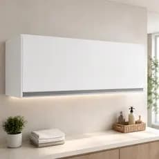 Armário Geladeira Top Class Batrol Branco Aéreo Para Casa Cozinhas Banheiro Organizador Envio Rápido