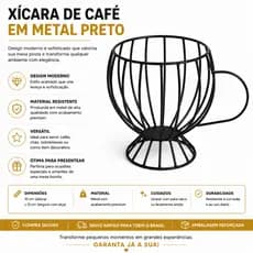 Suporte De Cápsulas Em Formato De Xícara De Café Dispender Decorativa