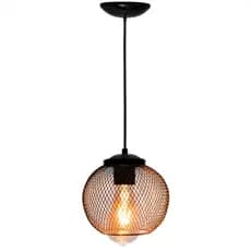 Luminária de Teto Pendente Aramada Redondada de Luxo Rosqueada Verona