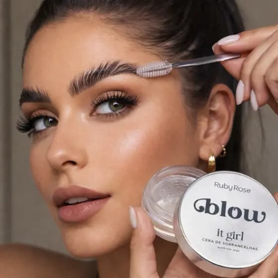 Cera de Sobrancelhas – Efeito Brow Lamination e Fixação Firme It Girl Ruby Rose