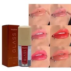 GLOSS LAQUEADO RUBY ROSE, BRILHO INTENSO LONGA DURAÇAO , MAQUIAGEM LABIAL EFEITO VINIL