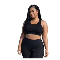 Top Blusa Compressão Sustentação Suplex Forrado Fitness Crossfit Yoga Corrida