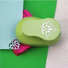 10 Desenhos Canto De Folha Punch Diy Craft Puncher Scrapbook Cortador De Papel Scrapbooking