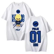 Camiseta Banda K Pop Camisa  Stray Kids Karma 01  Lançamento Unissex 100% Algodão Lançamento Envio Rápido Casual Estilo
