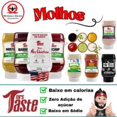 Molhos baixo em calorias Sem adição de Açúcares Fitness  - Mrs Taste