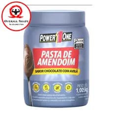 Pasta de Amendoim 1,005 Kg Chocolate c/ Avelã - Power One