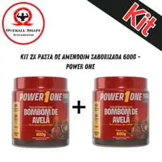 Kit 2x Pasta de Amendoim Saborizada 600g - Power One