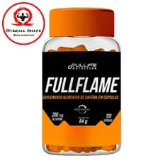 Cafeína Fullflame 200mg 120 cápsulas - Fullife