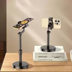 Suporte De Celular Tripé Para Mesa Ideal Para Gravação de Vídeos Ajustável 360°