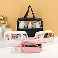 Bolsas Transparente Para Viagem Cosméticos Produtos De Higiene Pessoal Ou Unidade