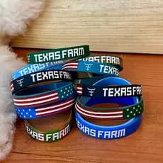 Pulseira Silicone Texas Farm Estilo Country
