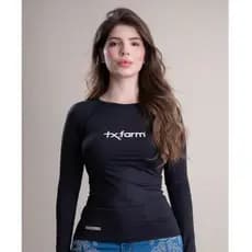 Camiseta Texas Farm Original Térmica Feminina Uv50+ Longa