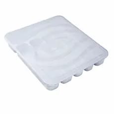 Porta Talheres Grande com Tampa / 6 divisórias - Alves Plastic
