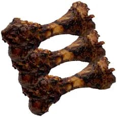 Kit 3 Ossos Naturais Fêmur Suíno Mordedor para Cachorros BeefBone