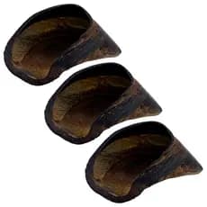 Kit com 3 BeefBone Casco Bovino 100% Natural para Cachorros