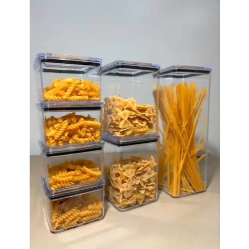 Kit Potes Herméticos 2,3litros 1,1litro 480ml Organização P/ Cozinha