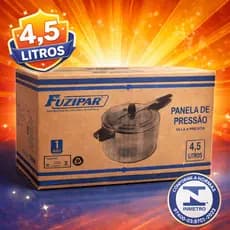 Kit 2 Panelas de Pressão P/ Cozinha 4,5 Litros - Fuzipar