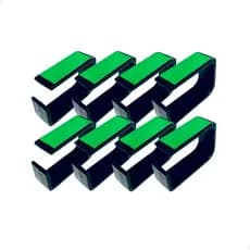 8 organizadores de fios e cabos mesa setup com fita dupla face - gancho