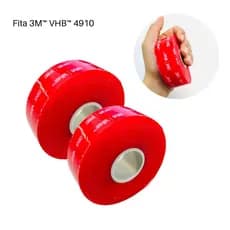 Fita 3M VHB dupla face extra forte
