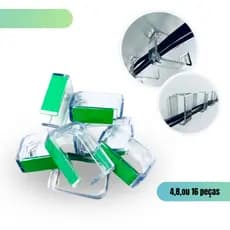 Kit Organizador De Cabos e fios para esconder fios de Mesa  setup gamer fixa fácil sem pregos