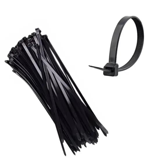 100 Abraçadeira de Nylon Enforca Gato 3mm x 20cm