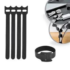 Presilha 15cm Fita Abraçadeira Cabos Chicote Fios