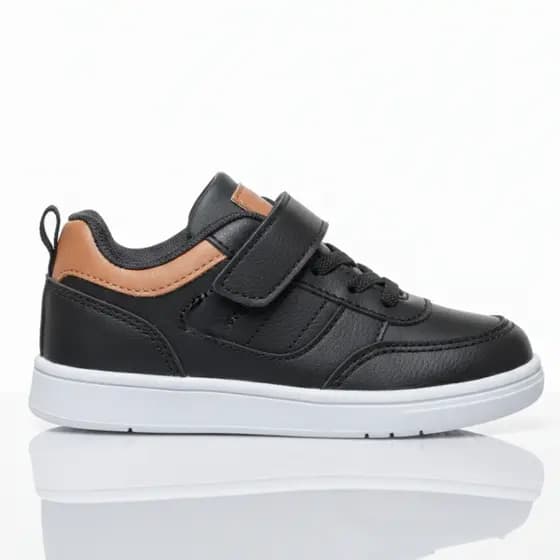 Tênis Infantil Masculino Casual Escolar Confortável Leve Fechamento Velcro