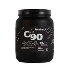 C90 FourLab 1kg Carboidrato p/ Energia Rápida e Prolongada em Bike, Corrida e Endurance