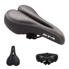 Assento Banco Selim Bike Spinning Vazado Confort Confortável Mtb Espuma Macio bicicleta