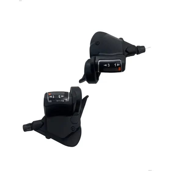 Par Alavanca Bike Passador Trocador de Marcha Cambio Tras. 24V (3X8V) Rapid fire MTB Urbano Evolo