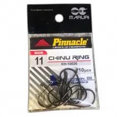 Anzol de pesca pinnacle chinu ring 11 com 10 pcs