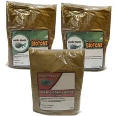 Massa para Pesca Biotruta Panetone Moiô Pegô + Ração Moída 500g Tilápia, Tambaqui, Pacu, Carpas. Kit massa para pesca.