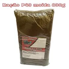 Ração P40 Moída 800g – Massa para Pesca de Tamba, Tilápia e Peixes Redondos.