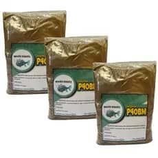 Kit 3 Massas Prontas Pesca P40BM Banana Mel 500g Moiô Pegô Tilápia Pacu Carpa