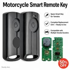 Chave Da Motocicleta Para Controle Remoto De Reposição Fob NMAX V2 AEROX S V1 V2 XMAX SNIPER 155 433.92mhz ID49 SKEA71-0