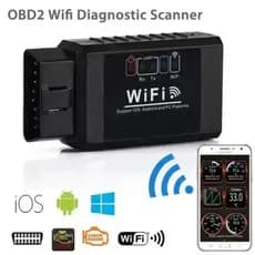 OBD2 WIFI ELM327 V 1.5 Scanner Para iPho-ne IOS/Andr-oid Auto OBDII OBD 2 ODB II ELM 327 V1.5 Leitor De Código WI-FI Fer