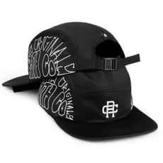 Boné Five Panel Aba Reta Anth Co Original Streetwear Skate Unissex Strapback Ajustável Estilo Urbano