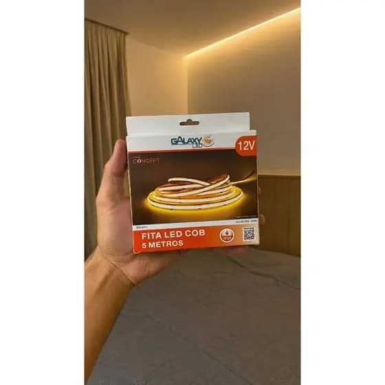 Fita Led 12W 5m Fita Led Para Casa 4000k
