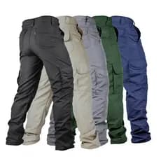 Calça Cargo Masculina FOX BOY Poly Rip Stop Trilha Camping Militar Aventura Airsoft Paintball Pesca