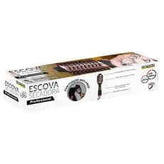 Escova Secadora Profissional Bivolt 1300W Modeladora Styler Prática Multifuncional Cabelo Secagem Rápida