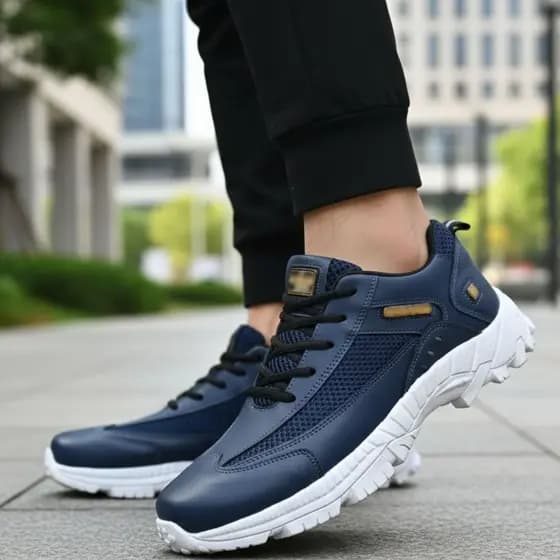 Tênis Masculino Casual Esportivo Caminhada Conforto Premium Solado Antiderrapante