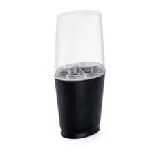 Suporte para Escova de  Dente com Tampa - Porta Escova de Dente Acrílico Organizador para Banheiro - 1unidade