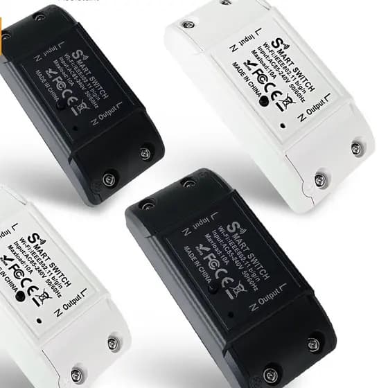 4pcs Interruptor Inteligente WiFi Smart switch Suporte TUYA APP Home Controle De Voz